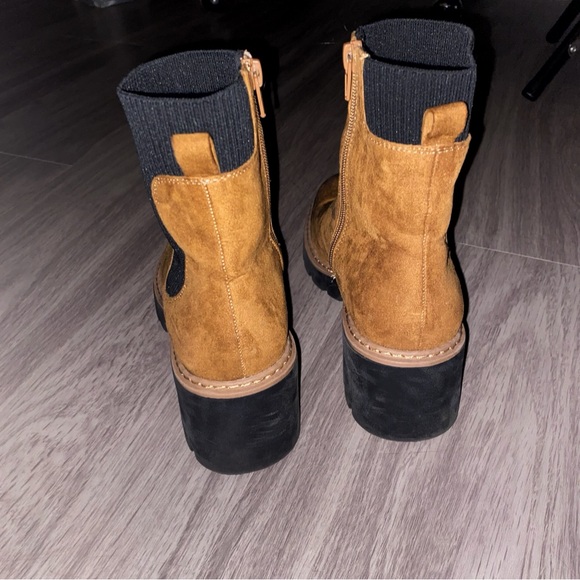 Suede Ankle Booties - Picture 2 of 7